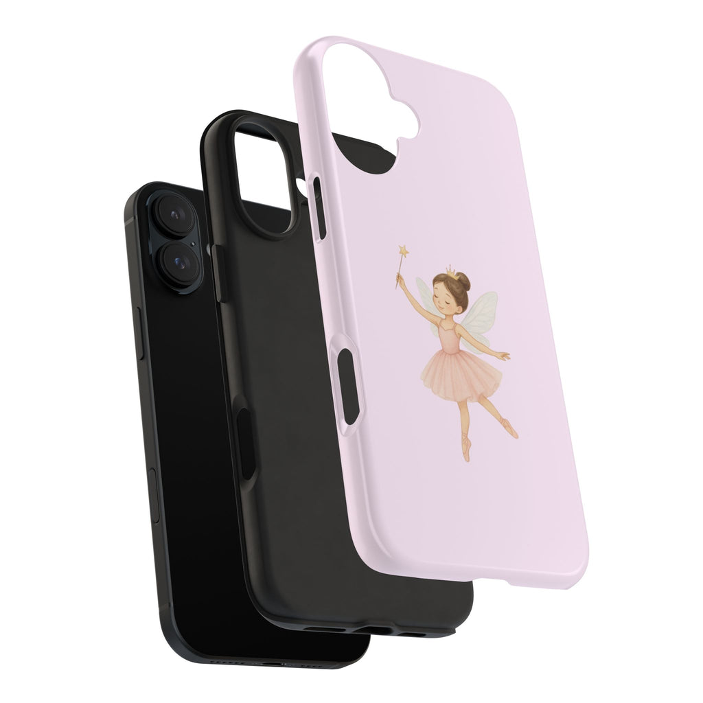 Pink Ballerina Tough Phone Case, Ballet Dancer Cute Phone Cover, Girly Protective Phone Case, Coquette Dancer Phone Accessories, Pretty Pink