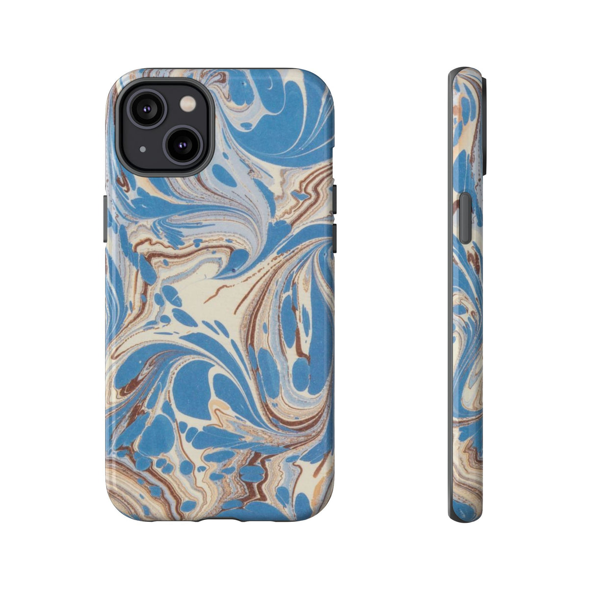 Blue Marble Swirl Phone Case