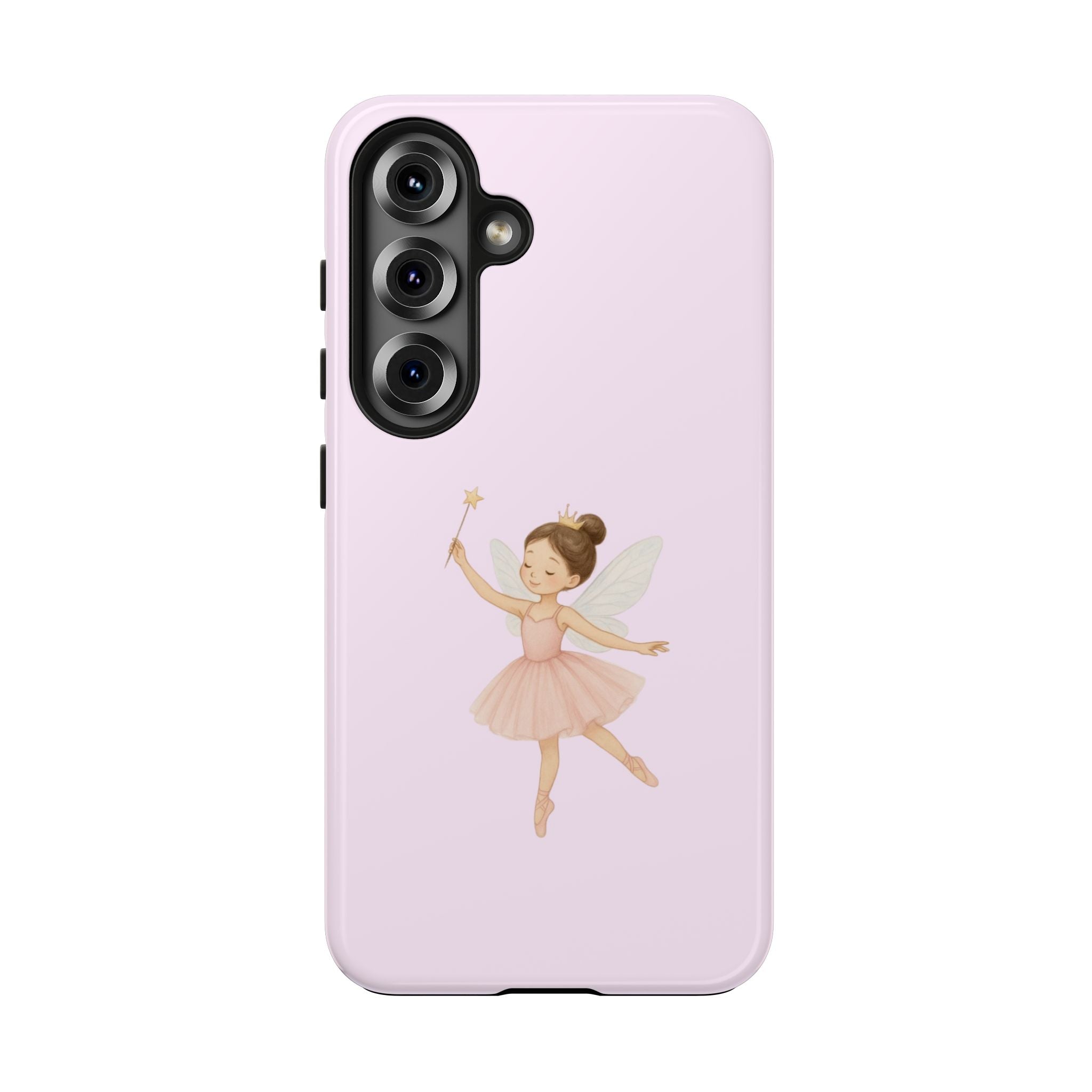 Pink Ballerina Tough Phone Case, Ballet Dancer Cute Phone Cover, Girly Protective Phone Case, Coquette Dancer Phone Accessories, Pretty Pink