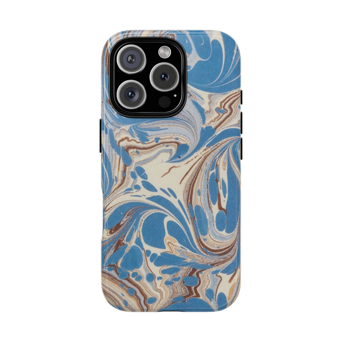 Blue Marble Swirl Phone Case