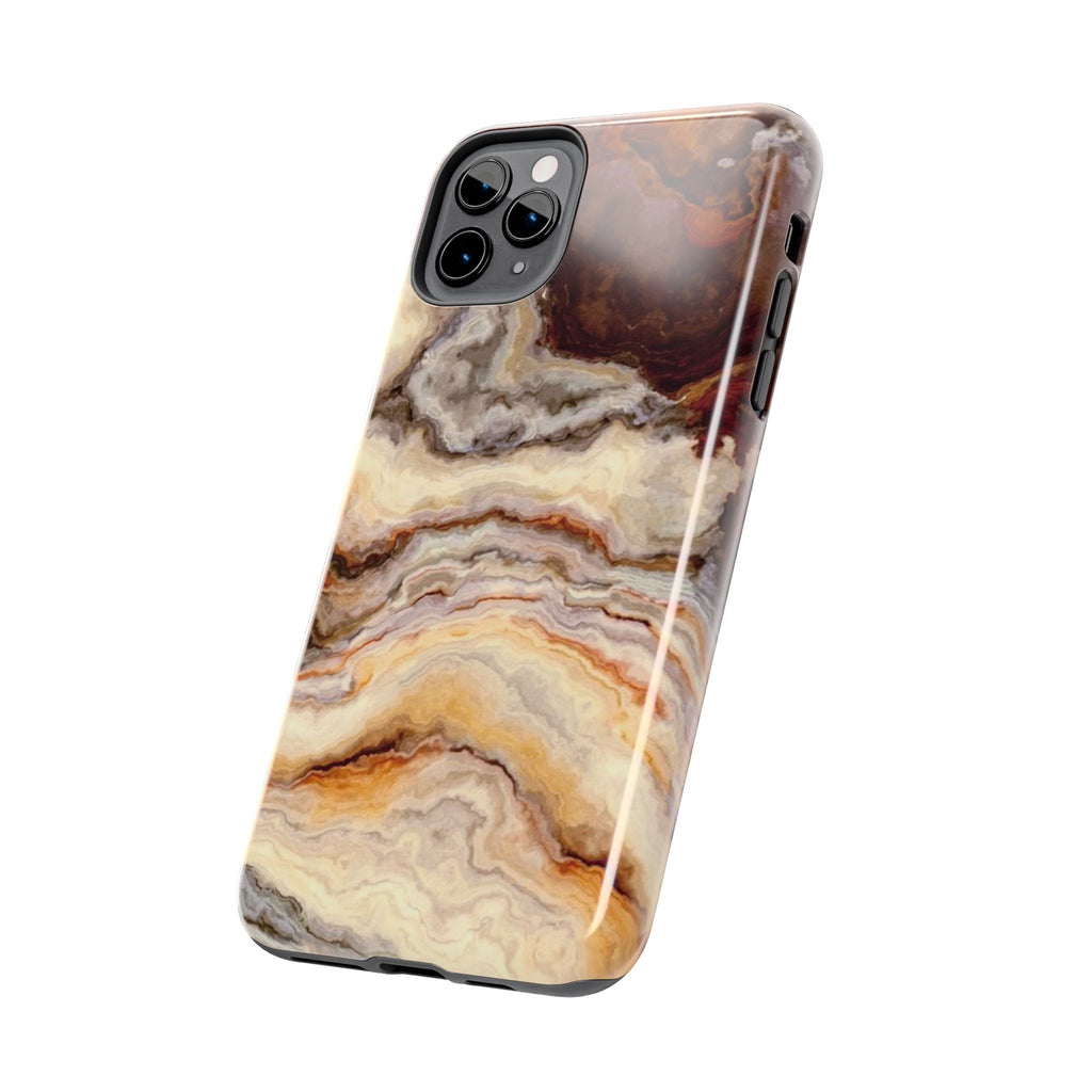 Brown Agate Marble Phone Case