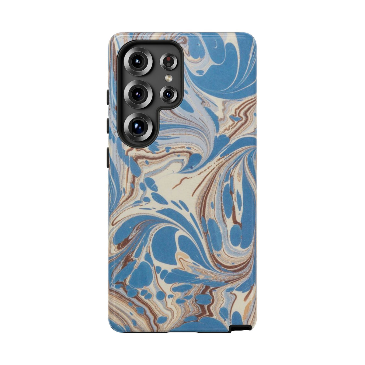 Blue Marble Swirl Phone Case