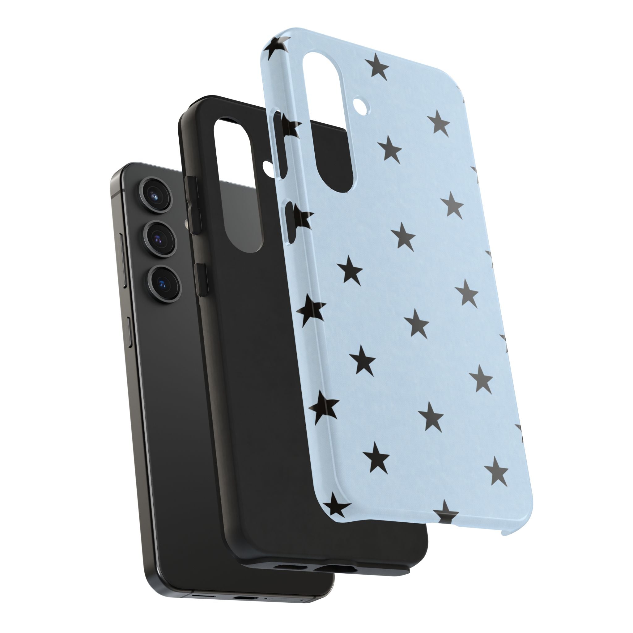 Star Baby Blue Cool Girl Phone Case