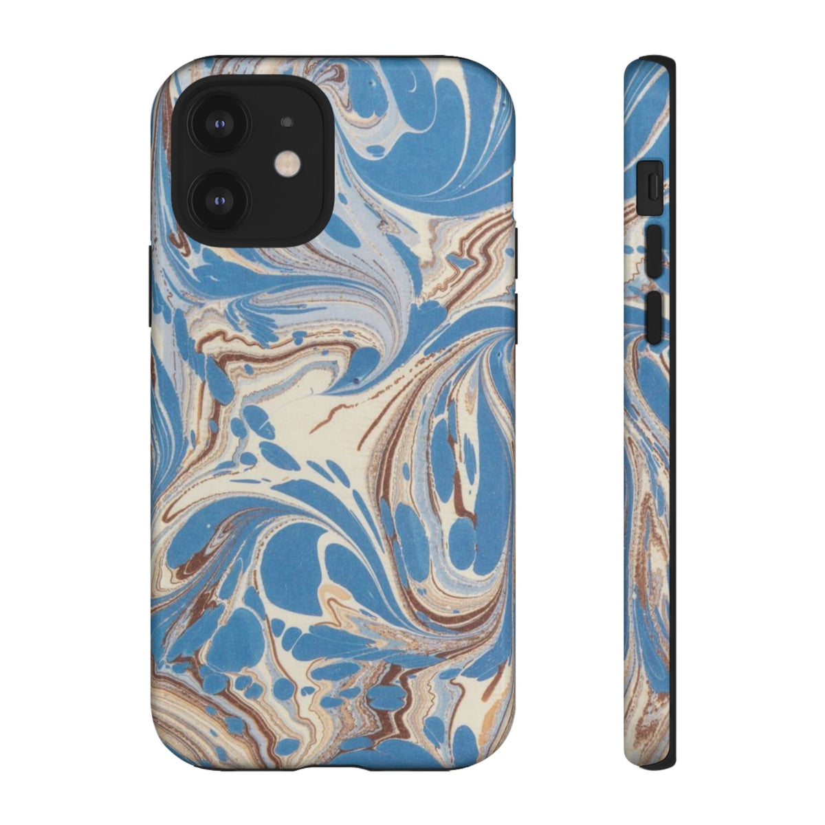 Blue Marble Swirl Phone Case
