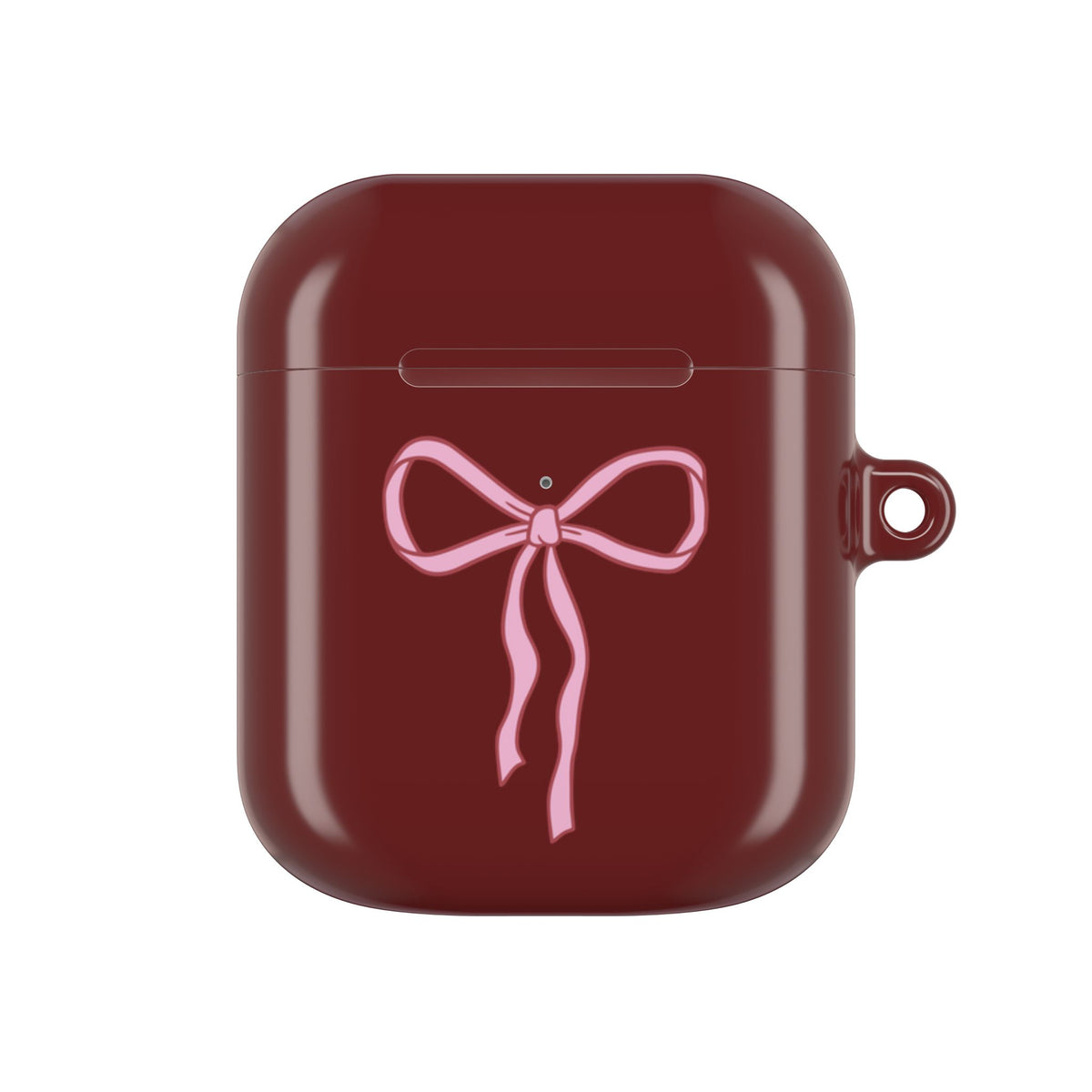 Burgundy AirPod Case