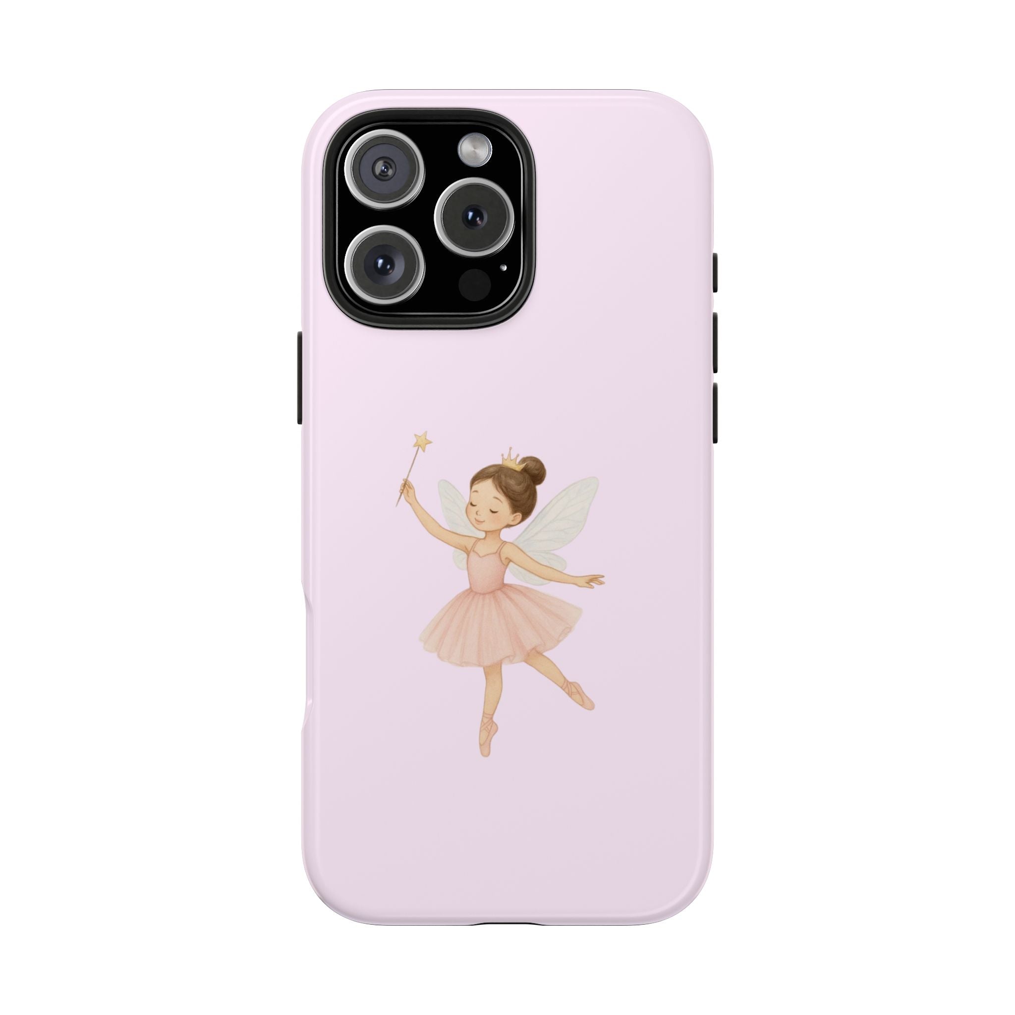 Pink Ballerina Tough Phone Case, Ballet Dancer Cute Phone Cover, Girly Protective Phone Case, Coquette Dancer Phone Accessories, Pretty Pink