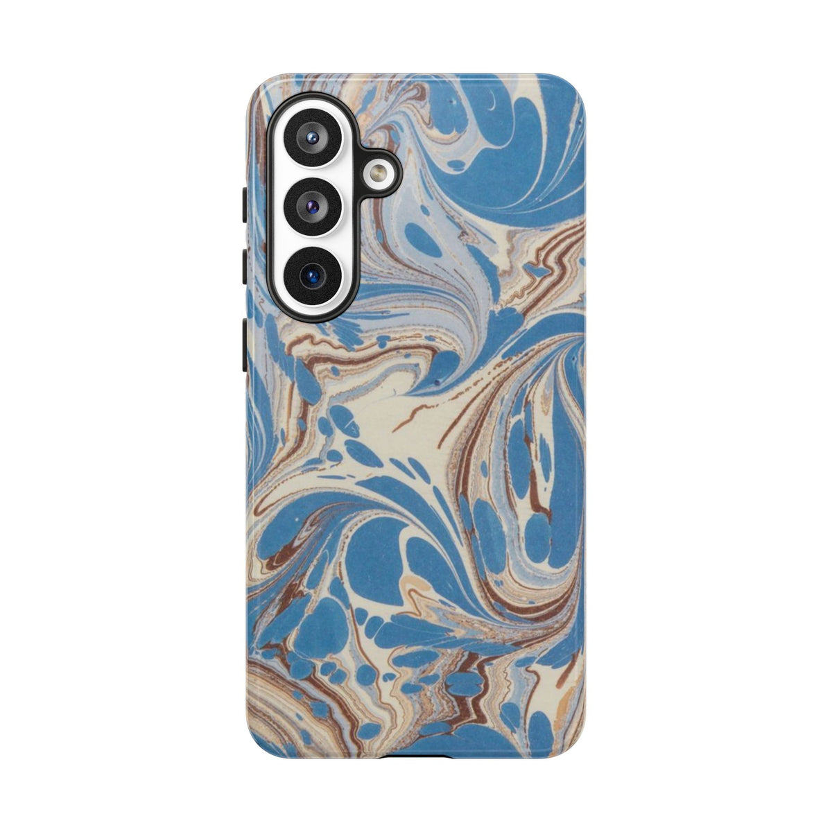 Blue Marble Swirl Phone Case