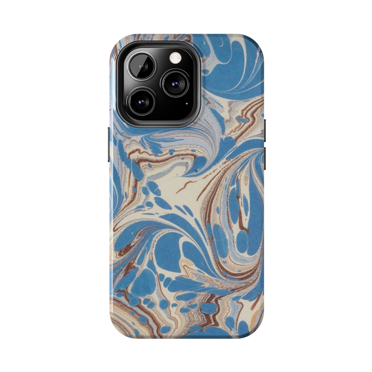 Blue Marble Swirl Phone Case