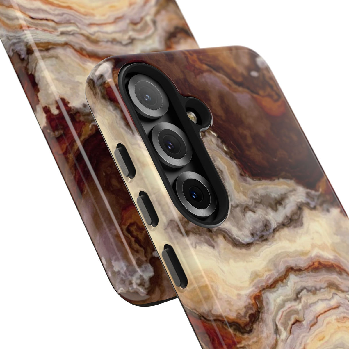Brown Agate Marble Phone Case