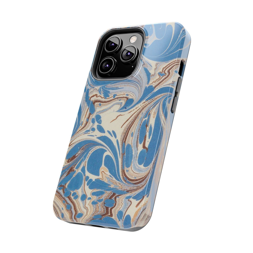 Blue Marble Swirl Phone Case