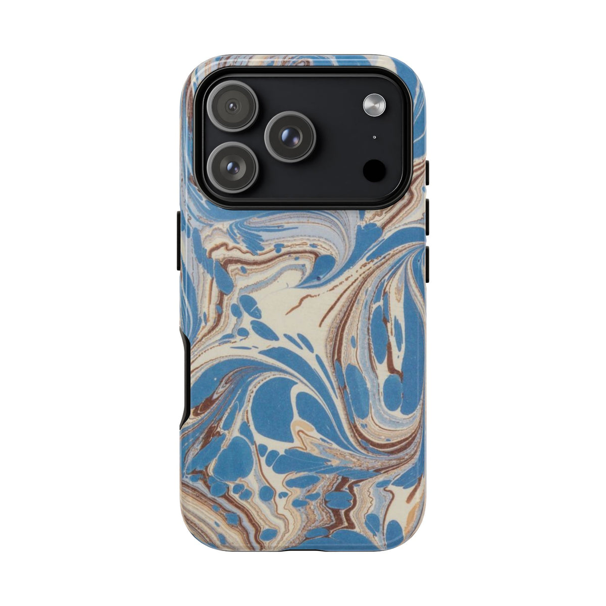 Blue Marble Swirl Phone Case