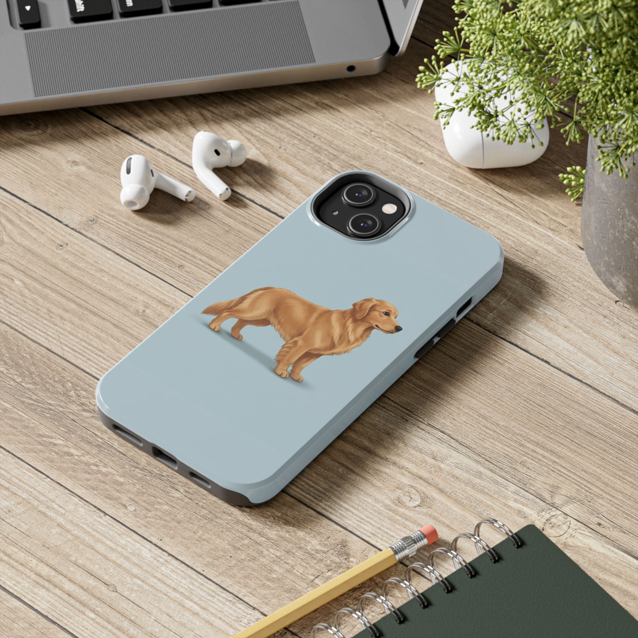 Golden Retriever Tough Phone Case | Durable Pet Lover Gift | Cute Dog Accessory | Unique Phone Protection for Dog Owners, Birthday [...]