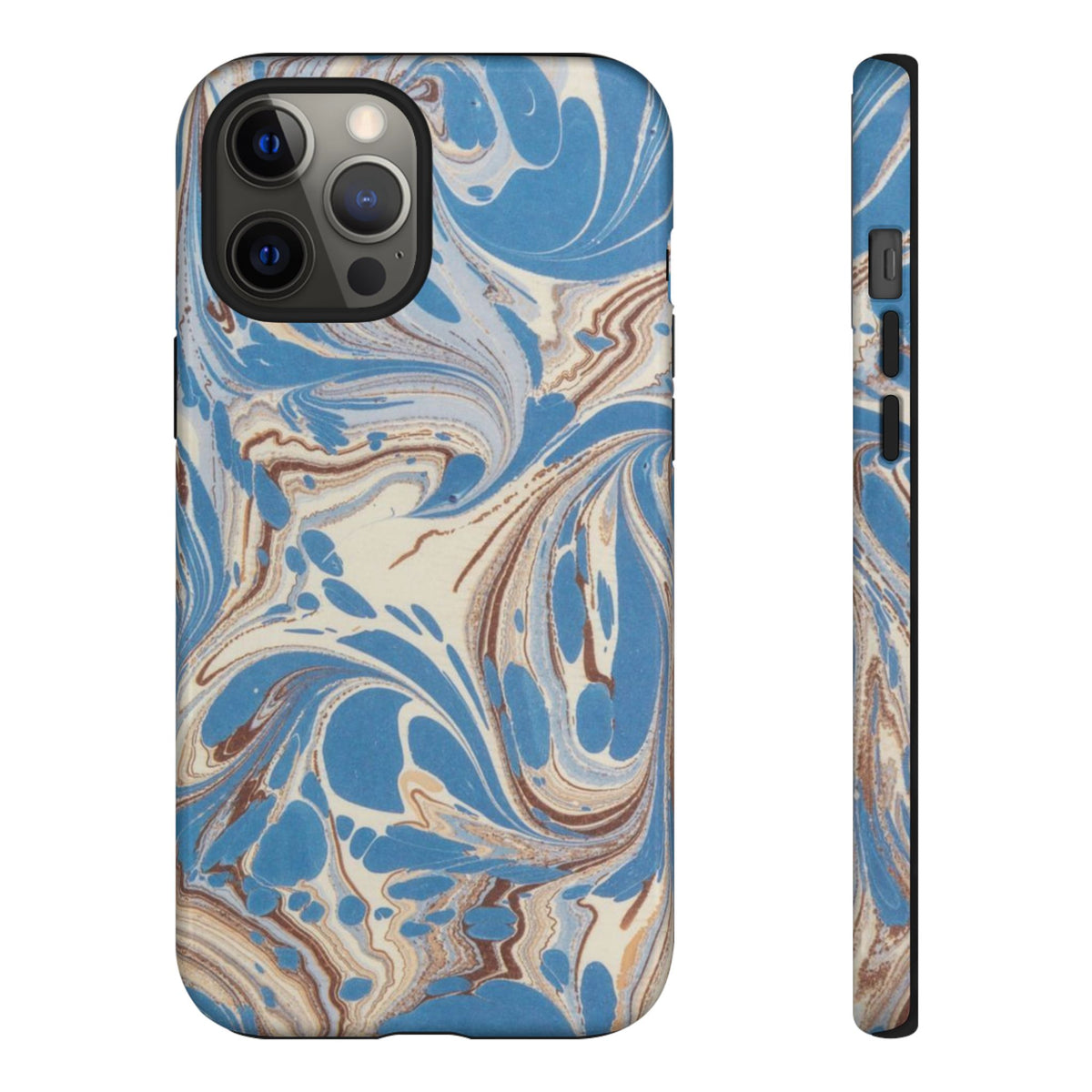 Blue Marble Swirl Phone Case