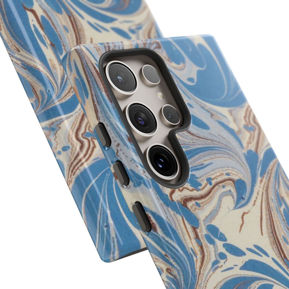 Blue Marble Swirl Phone Case