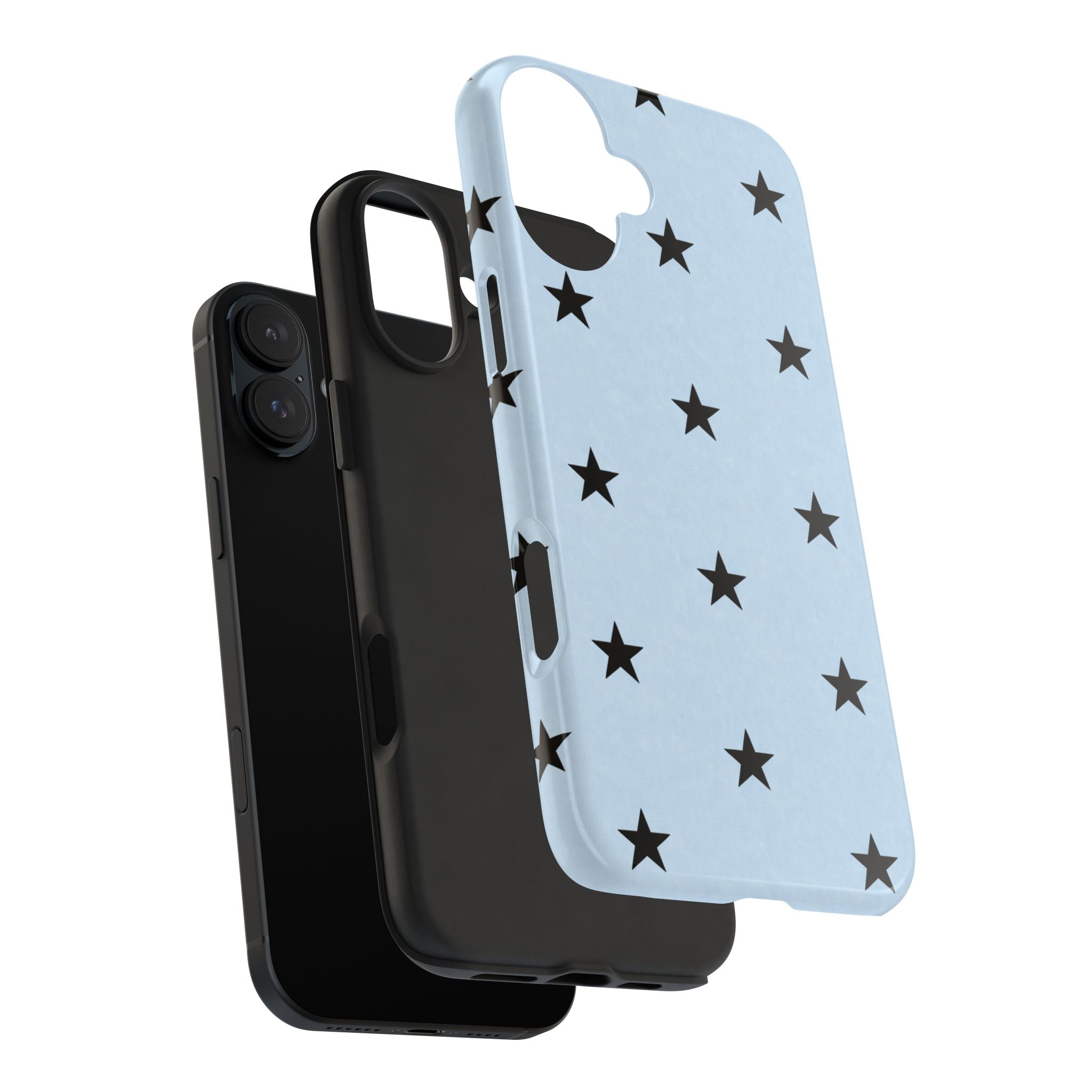 Star Baby Blue Cool Girl Phone Case