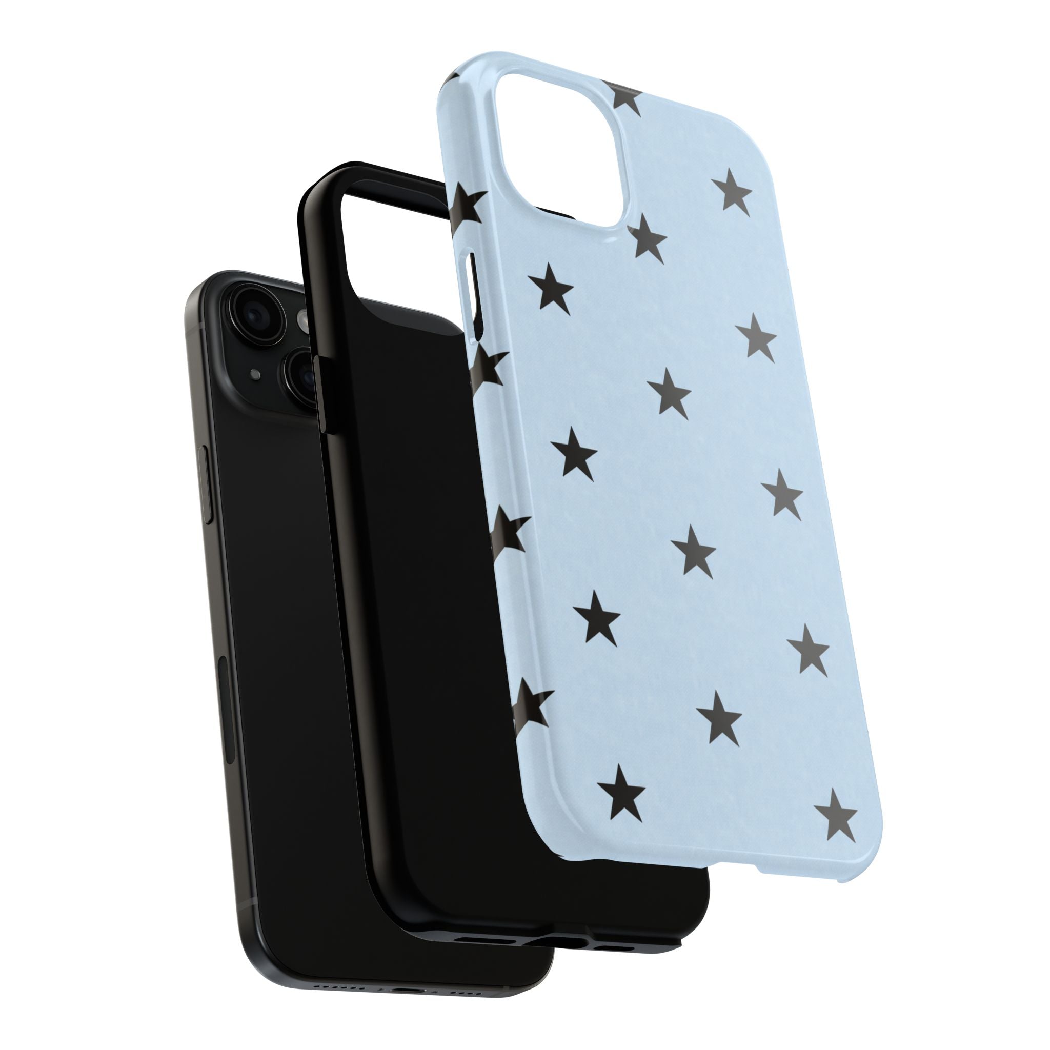 Star Baby Blue Cool Girl Phone Case