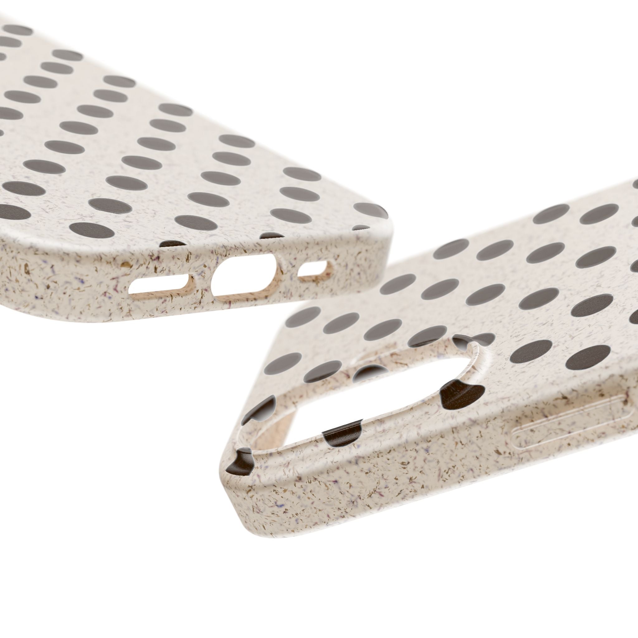Eco-Friendly Polka Dot Phone Case — Biodegradable Protective Cover