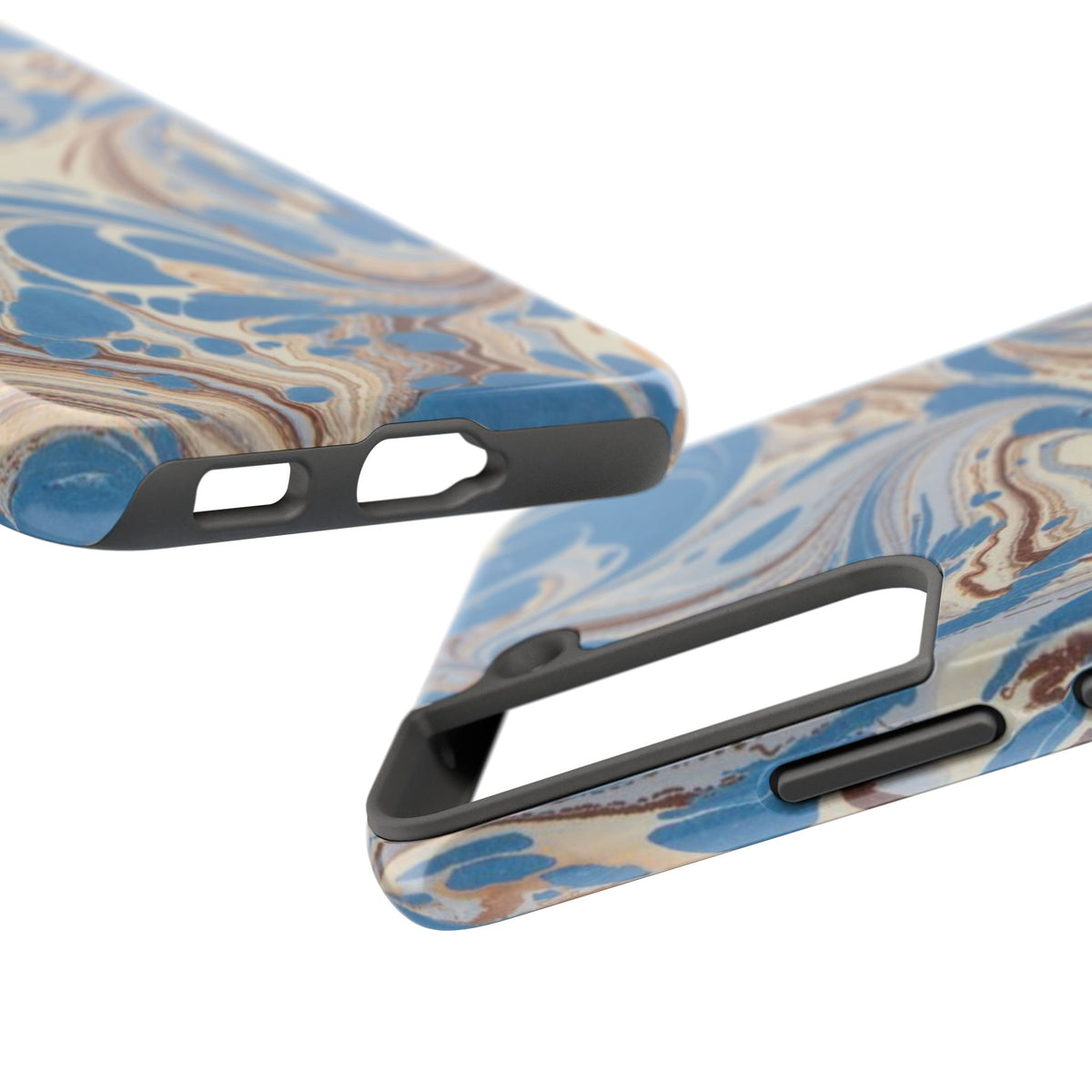 Blue Marble Swirl Phone Case