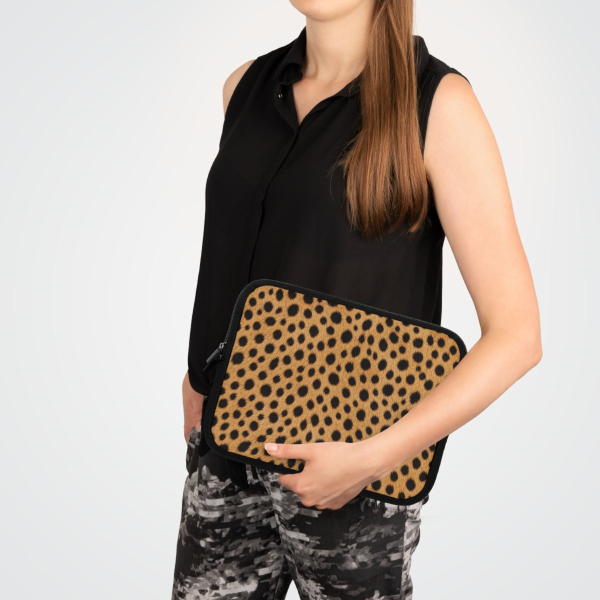 Leopard Print Laptop Sleeve