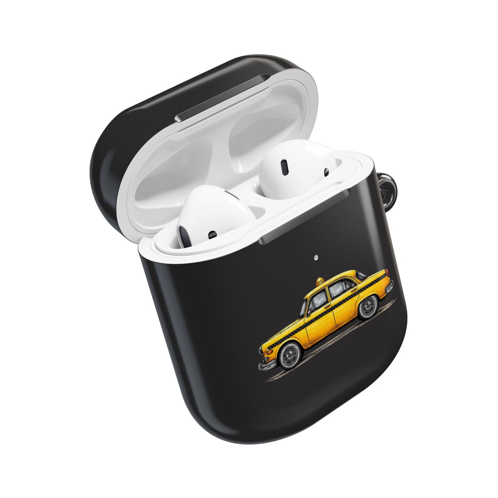 Yellow Taxi AirPod Case — Retro City Cab Protective Case