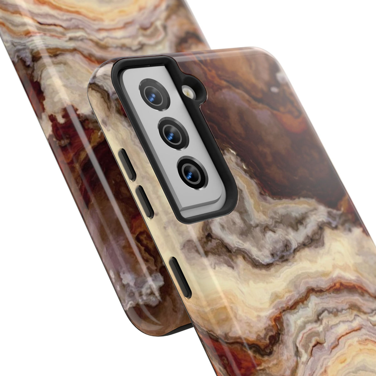 Brown Agate Marble Phone Case
