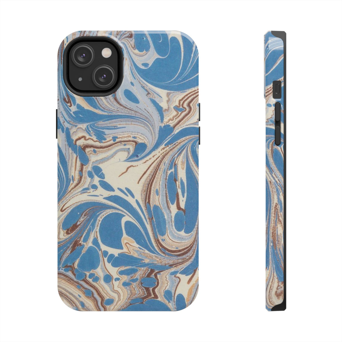 Blue Marble Swirl Phone Case