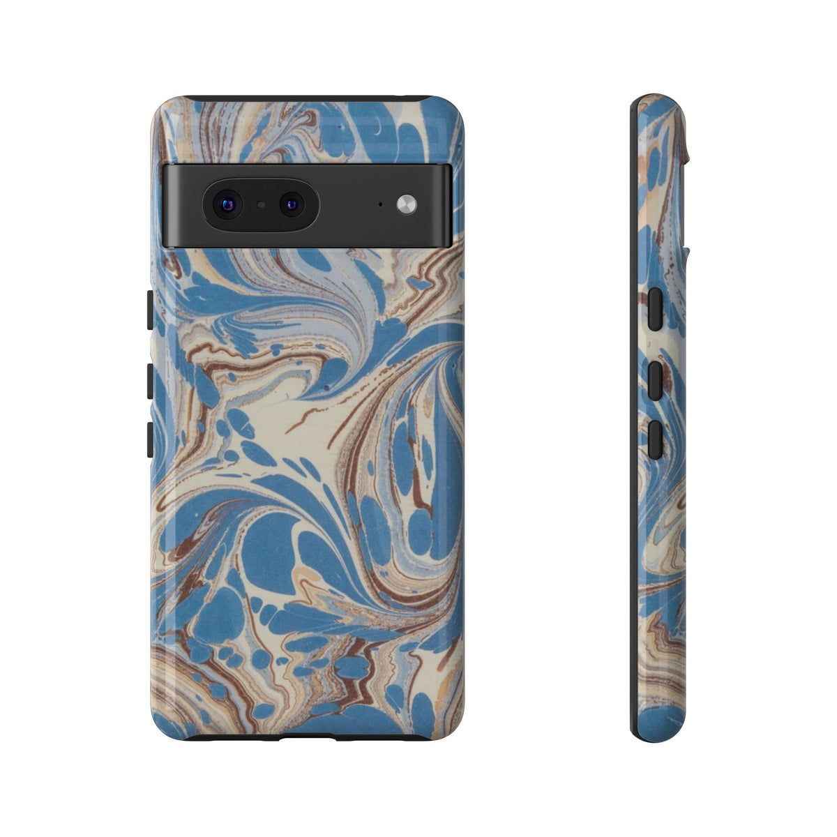Blue Marble Swirl Phone Case