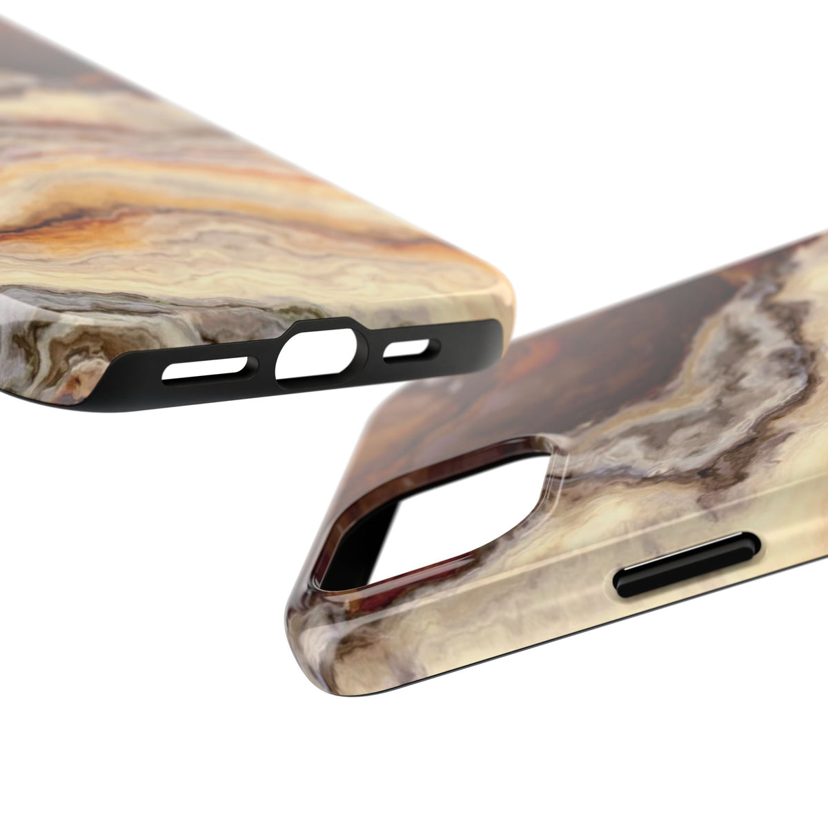 Brown Agate Marble Phone Case