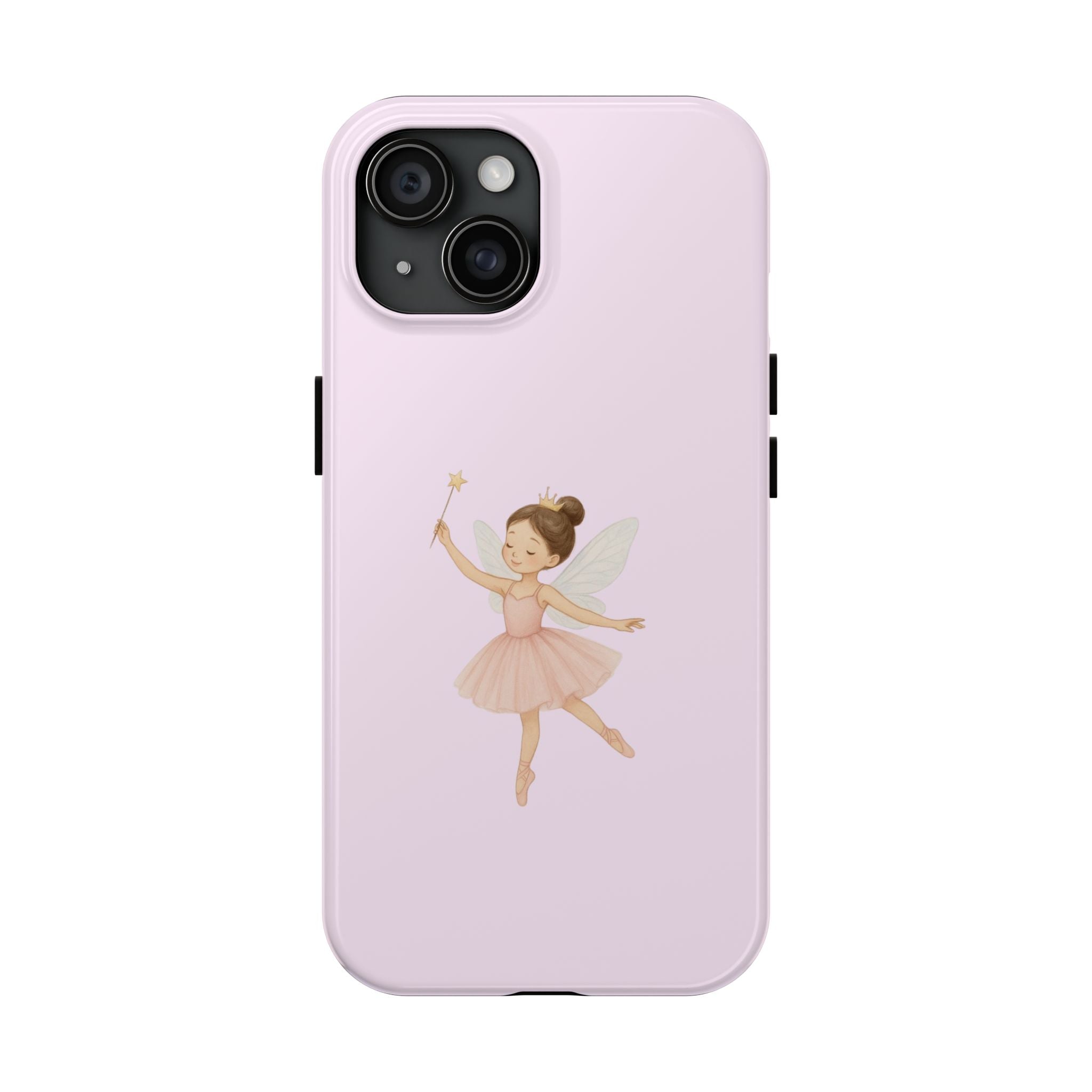 Pink Ballerina Tough Phone Case, Ballet Dancer Cute Phone Cover, Girly Protective Phone Case, Coquette Dancer Phone Accessories, Pretty Pink