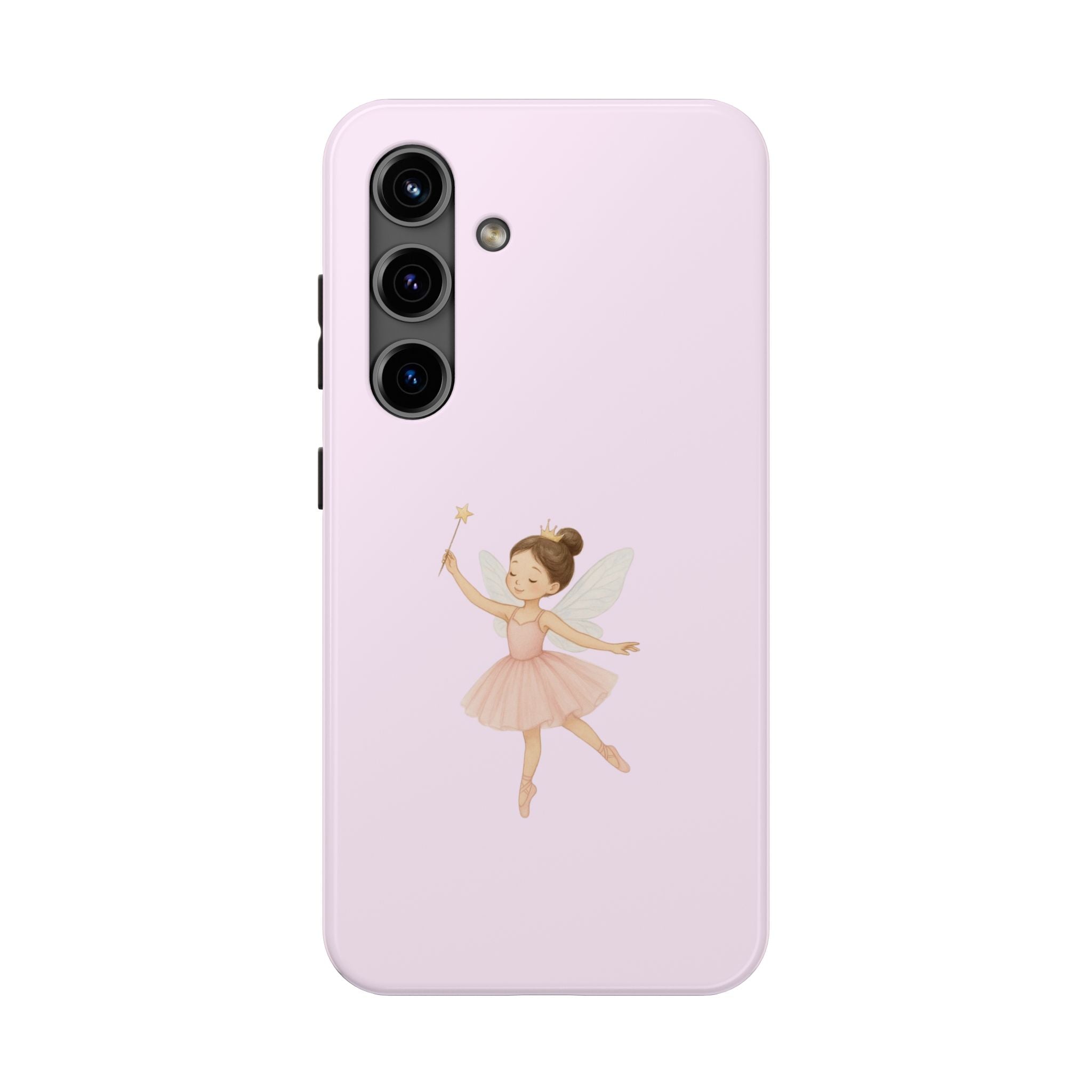 Pink Ballerina Tough Phone Case, Ballet Dancer Cute Phone Cover, Girly Protective Phone Case, Coquette Dancer Phone Accessories, Pretty Pink
