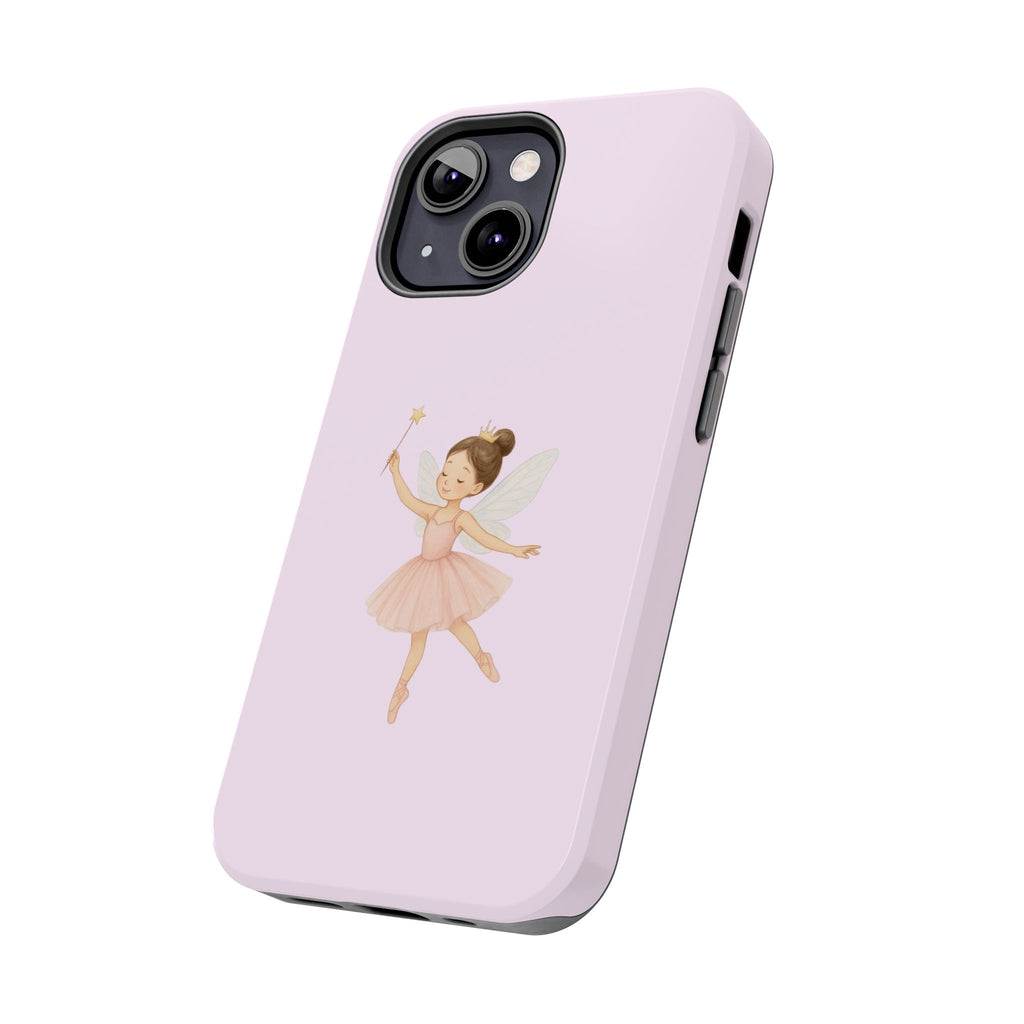 Pink Ballerina Tough Phone Case, Ballet Dancer Cute Phone Cover, Girly Protective Phone Case, Coquette Dancer Phone Accessories, Pretty Pink