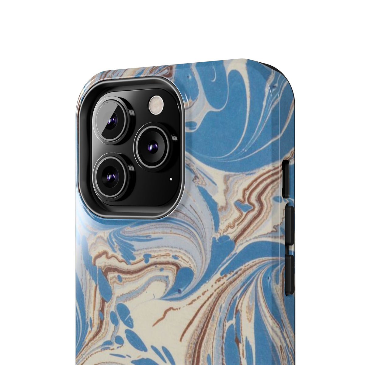 Blue Marble Swirl Phone Case