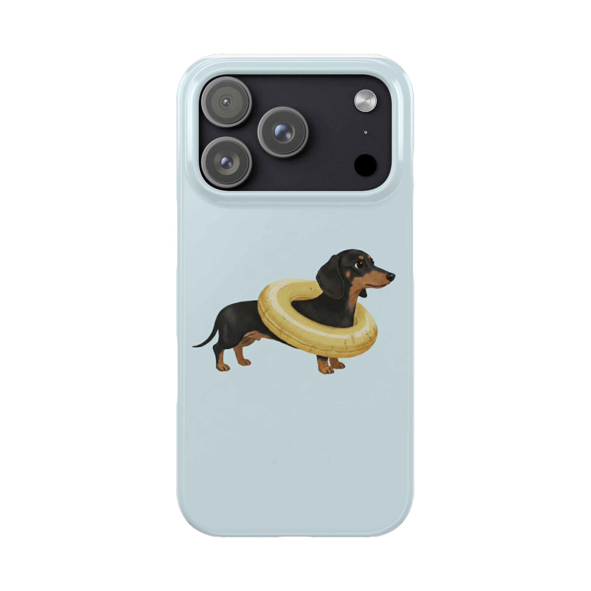 Slim Phone Cases - Cute Dog Dachshund Design, Protective Phone Covers, Fun Animal Art, Unique Gifts for Dog Lovers, Trendy Smartphone