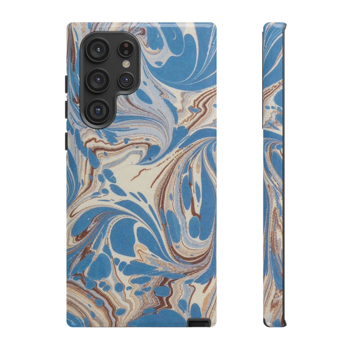 Blue Marble Swirl Phone Case