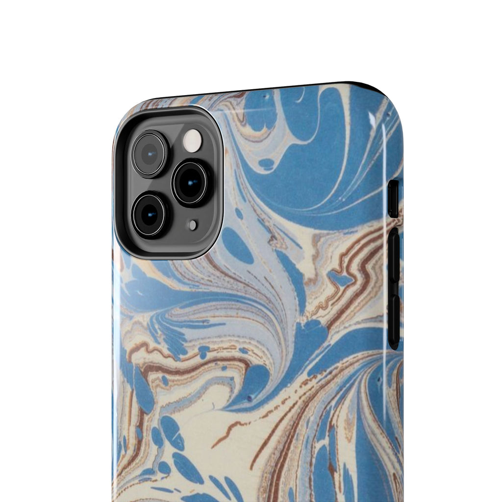 Blue Marble Swirl Phone Case