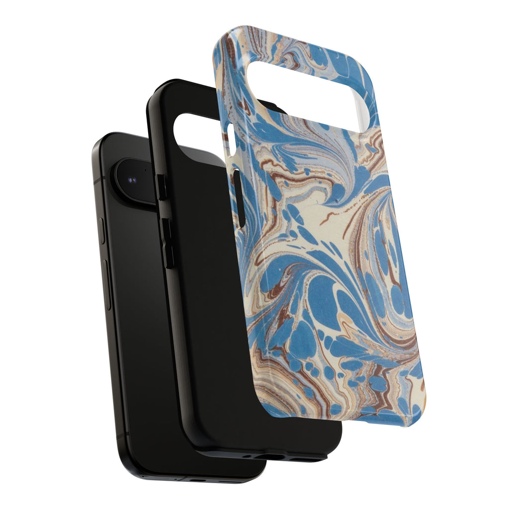 Blue Marble Swirl Phone Case