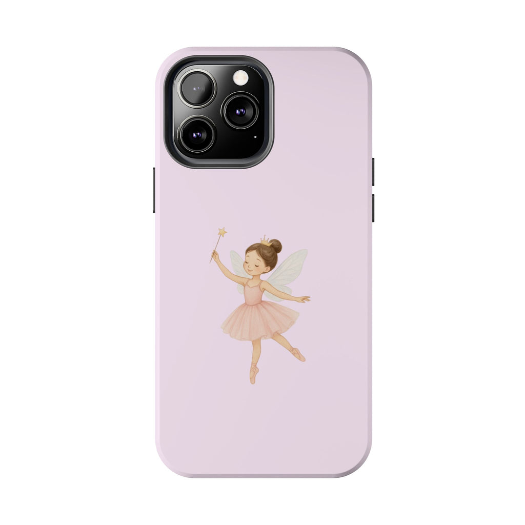Pink Ballerina Tough Phone Case, Ballet Dancer Cute Phone Cover, Girly Protective Phone Case, Coquette Dancer Phone Accessories, Pretty Pink