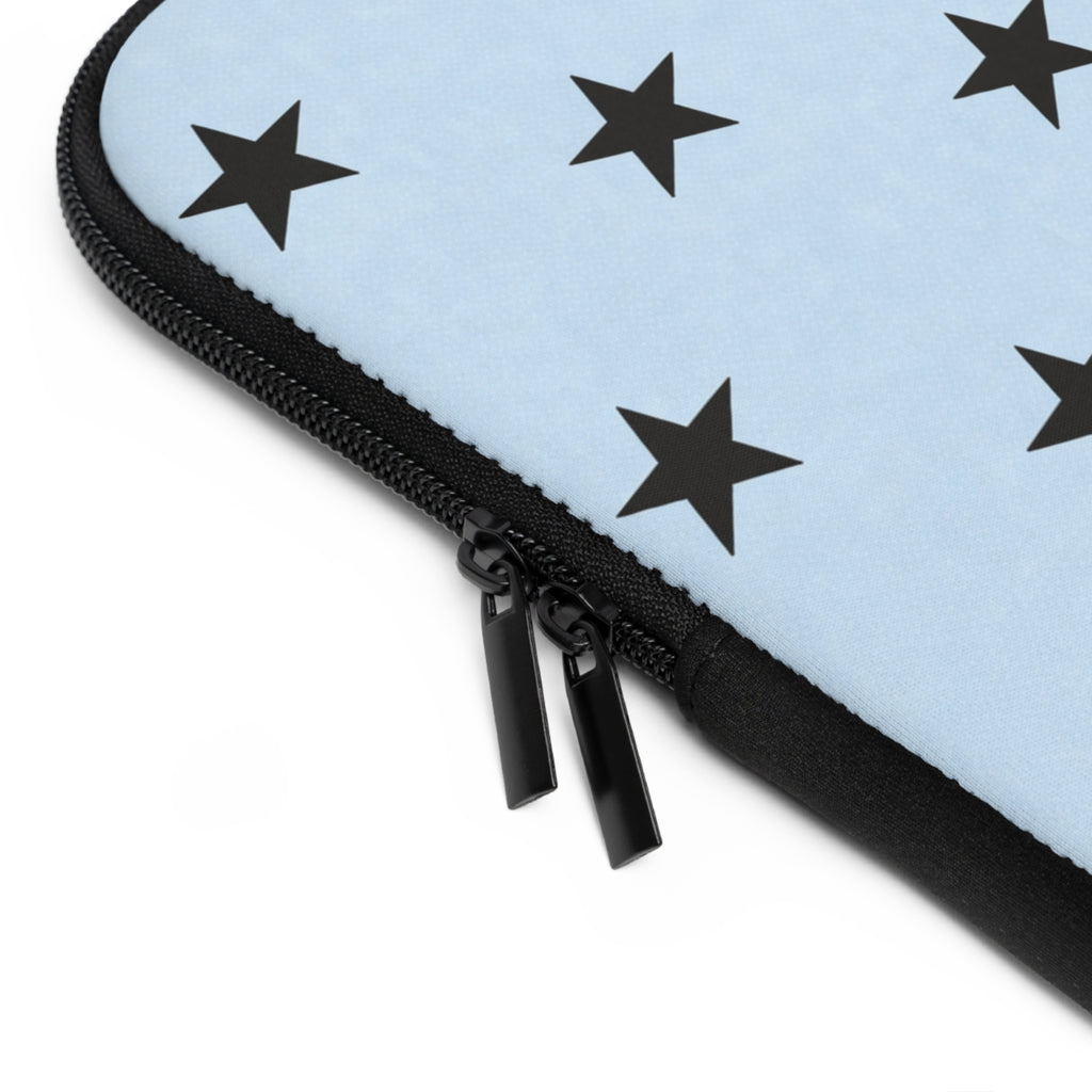 Baby Blue Star Laptop Sleeve