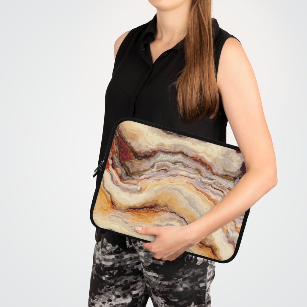 Marble Agate Pattern Laptop Sleeve