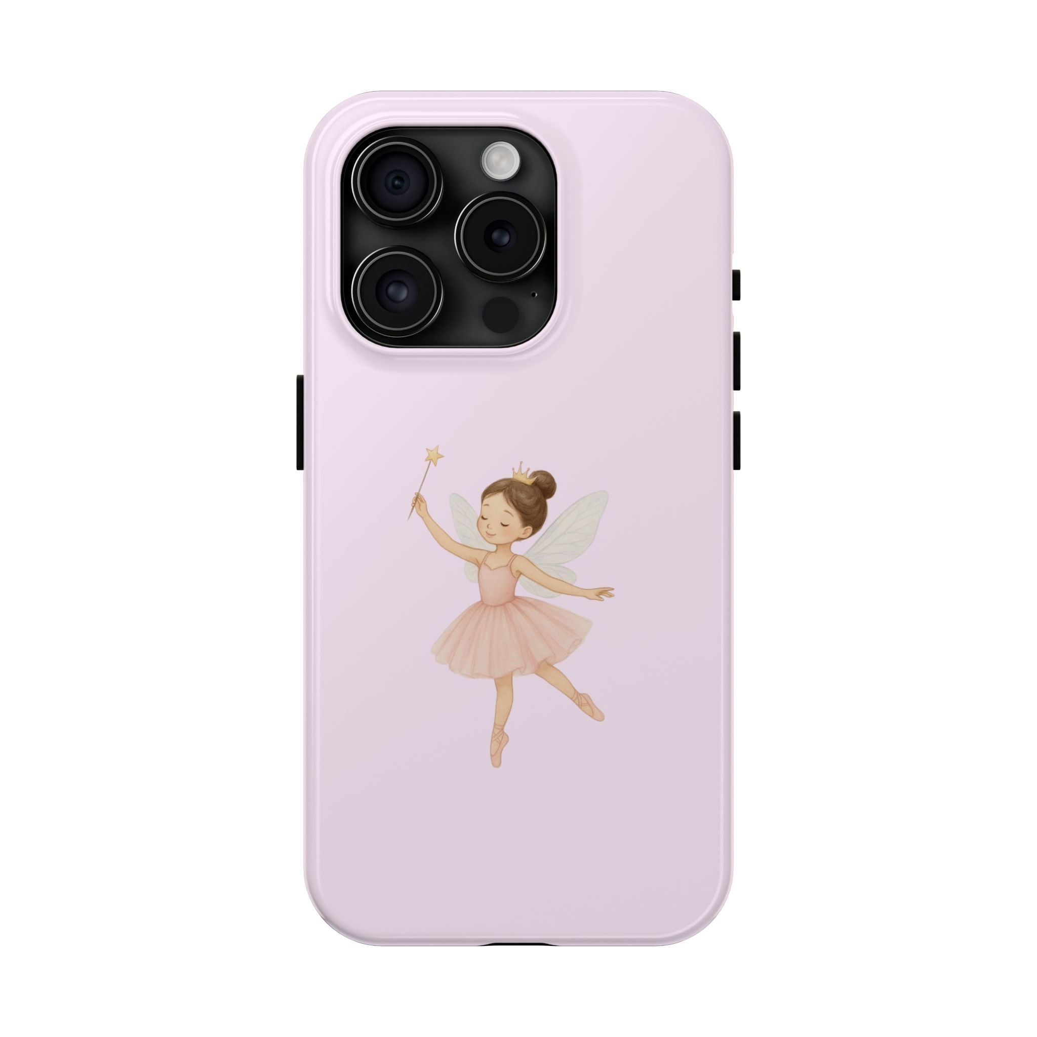 Pink Ballerina Tough Phone Case, Ballet Dancer Cute Phone Cover, Girly Protective Phone Case, Coquette Dancer Phone Accessories, Pretty Pink