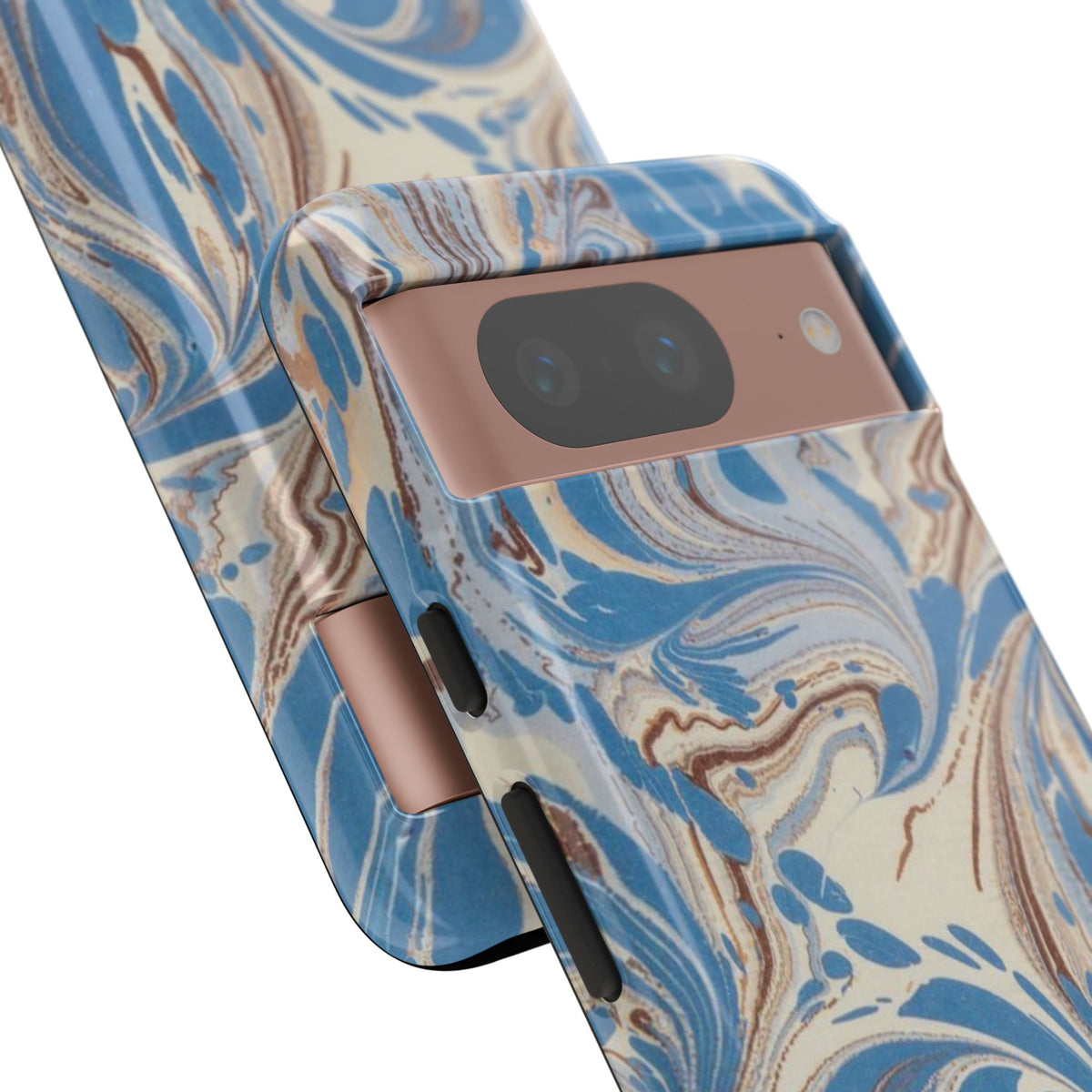Blue Marble Swirl Phone Case