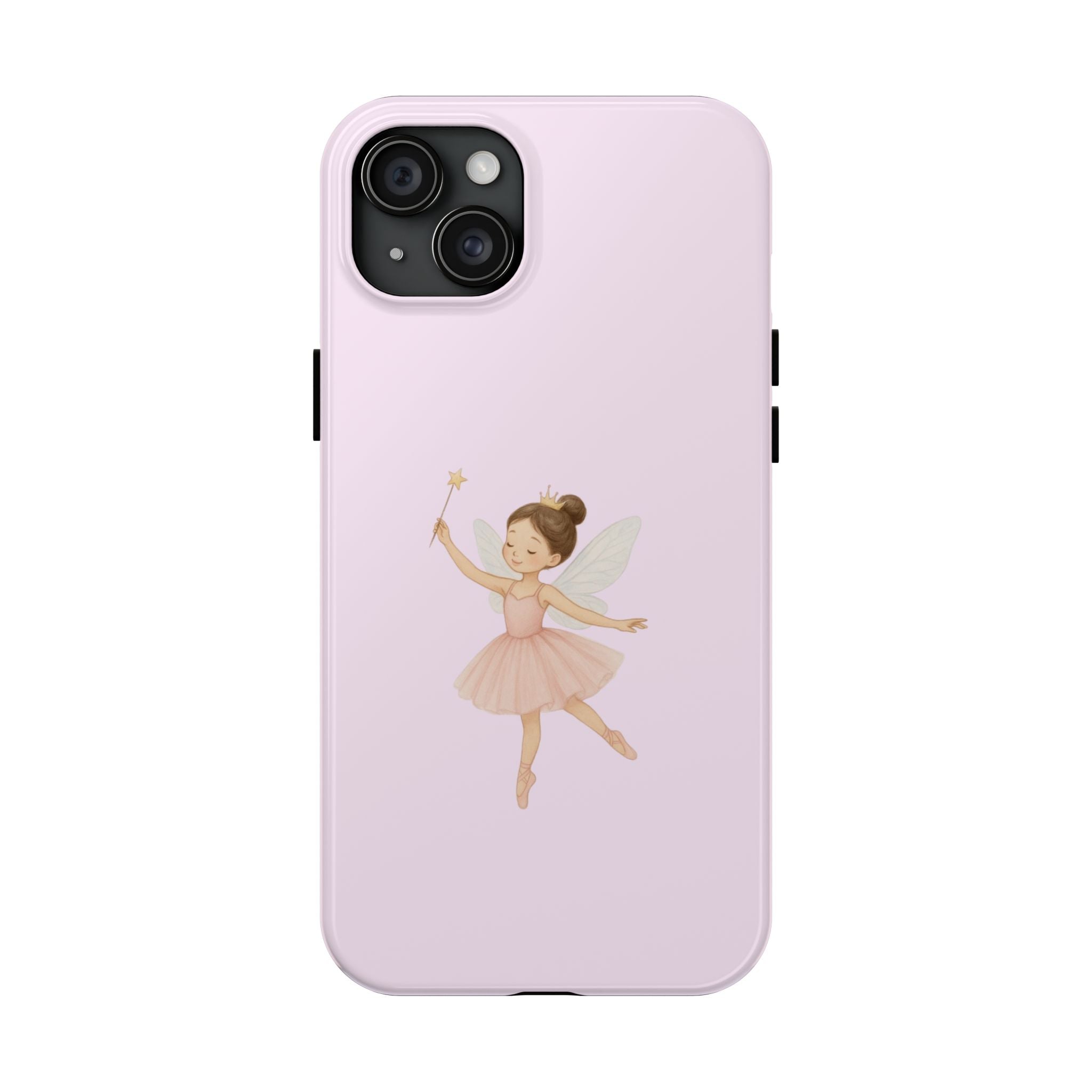 Pink Ballerina Tough Phone Case, Ballet Dancer Cute Phone Cover, Girly Protective Phone Case, Coquette Dancer Phone Accessories, Pretty Pink