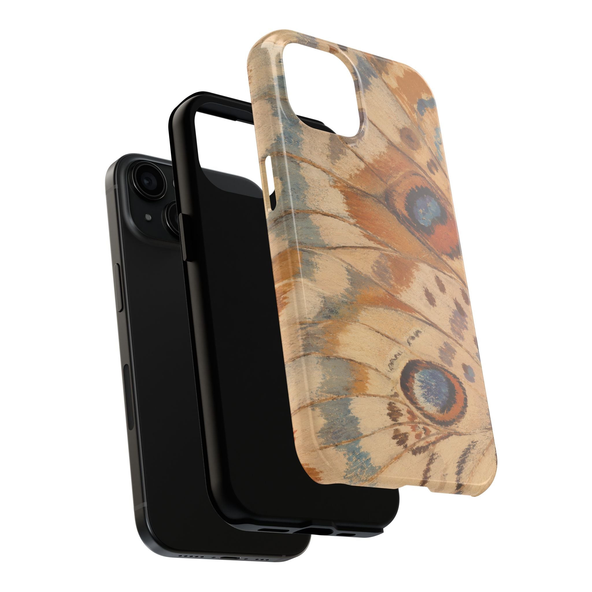 Butterfly Phone Case - Earthy Neutral Phone Cover