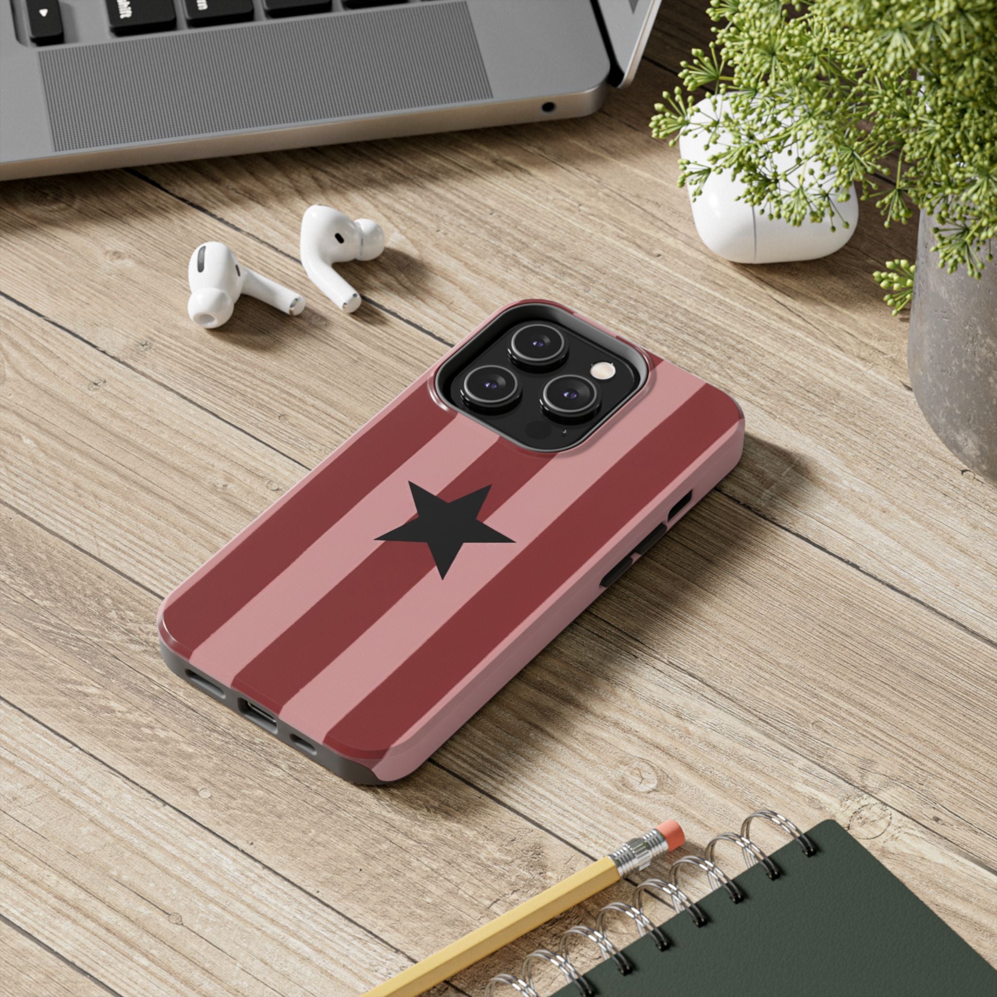 Stylish Tough Phone Cases with Bold Star Design, Durable Phone Cover, Gift for Phone Lovers, Trendy Accessories for Him & Her, Unique [...]