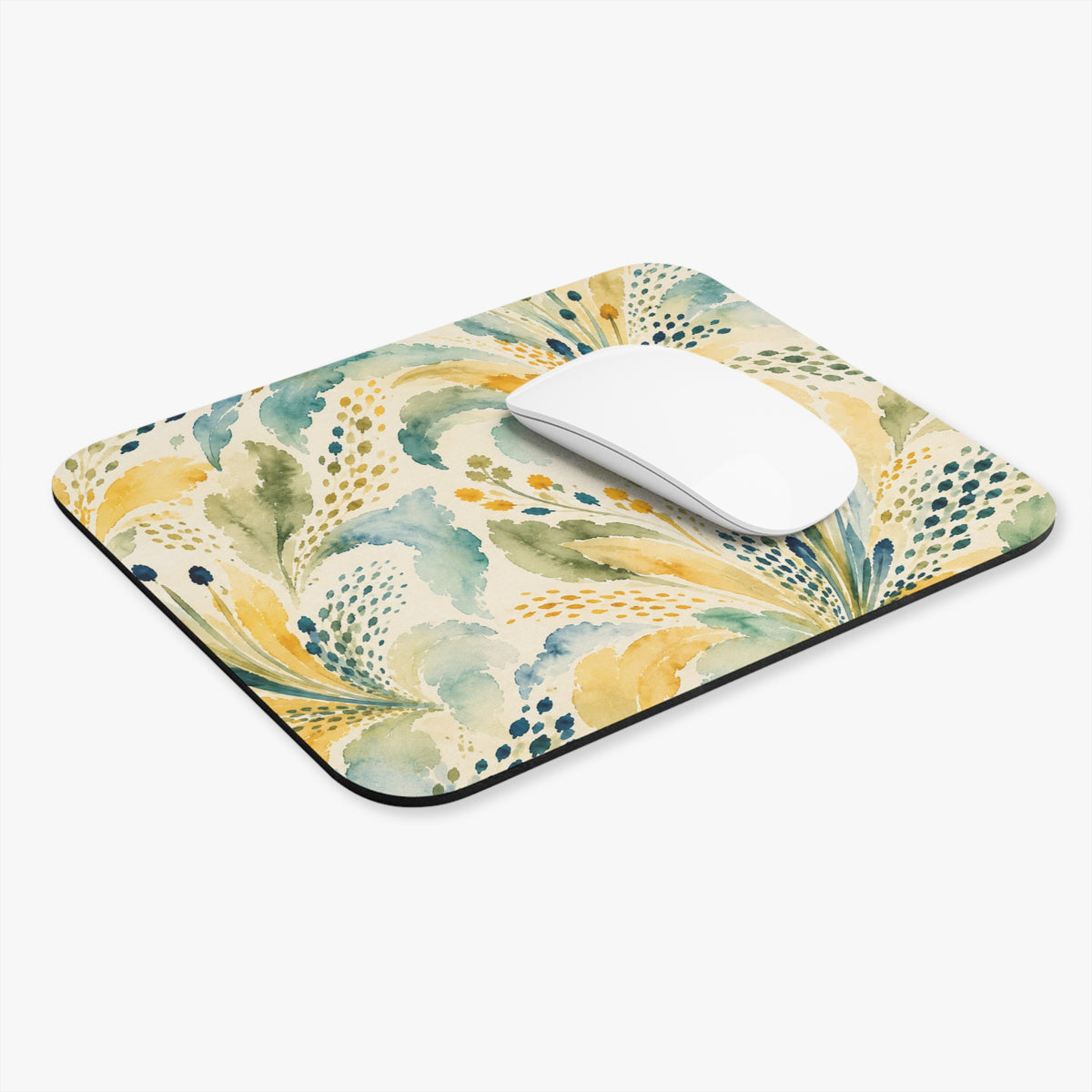 Watercolor Floral Mouse Pad