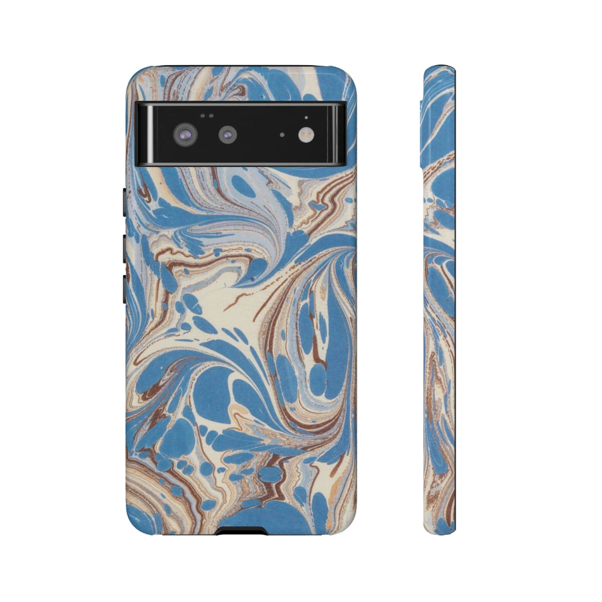 Blue Marble Swirl Phone Case