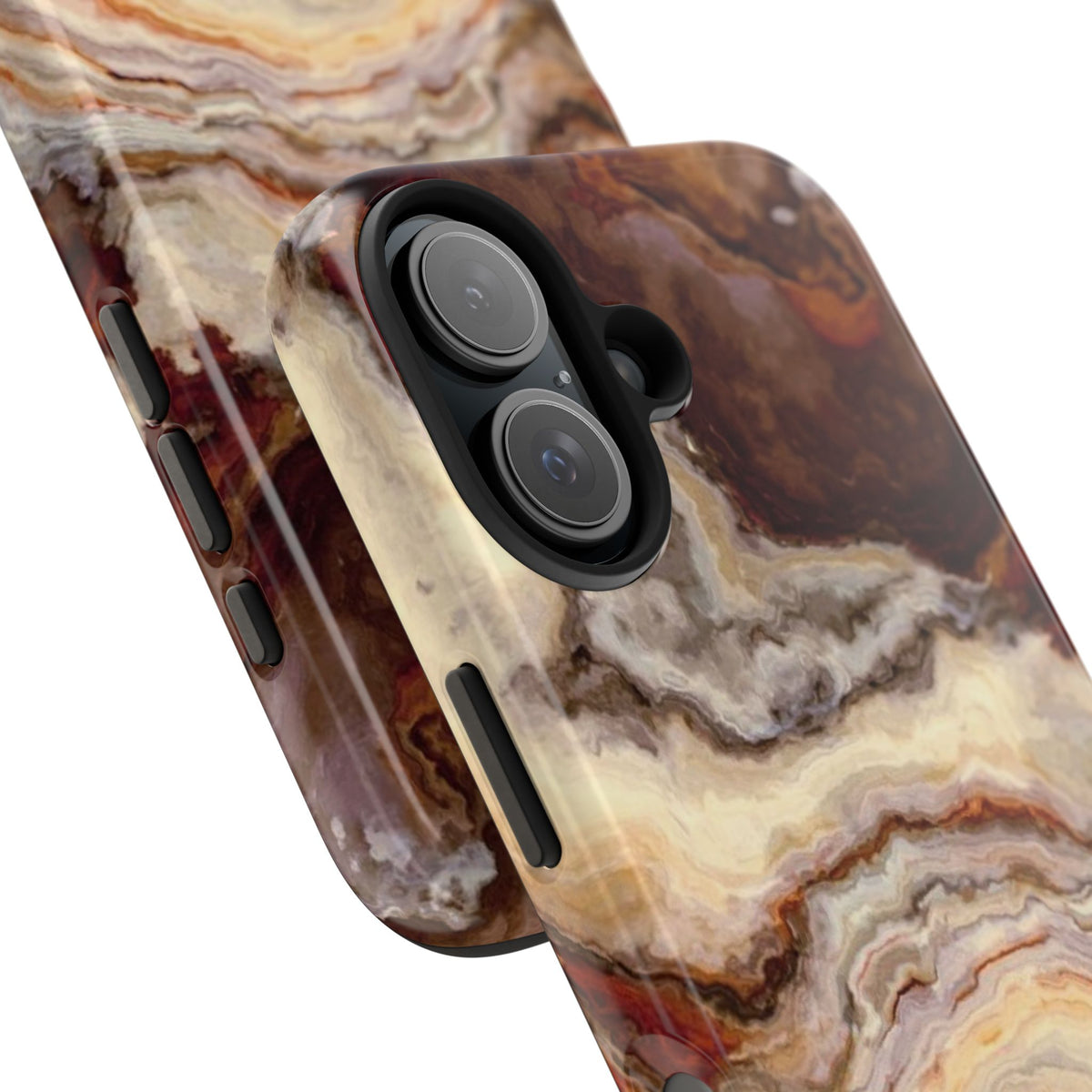 Brown Agate Marble Phone Case