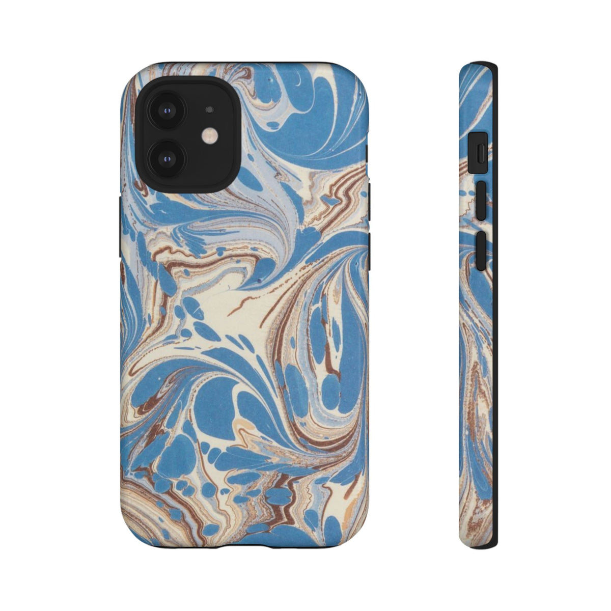 Blue Marble Swirl Phone Case