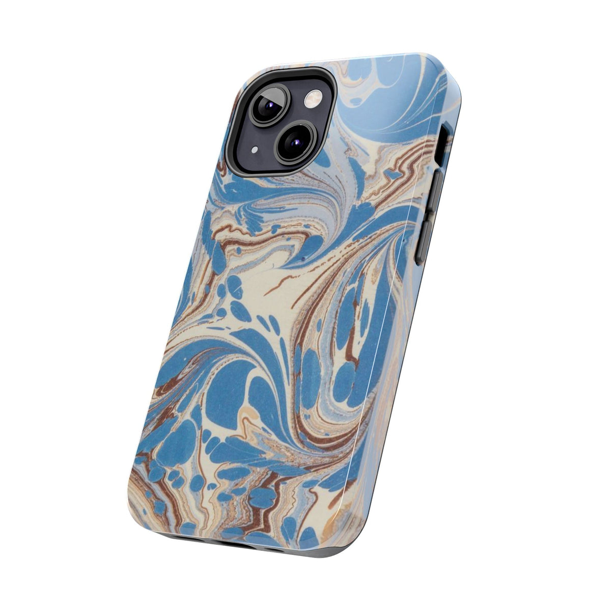 Blue Marble Swirl Phone Case