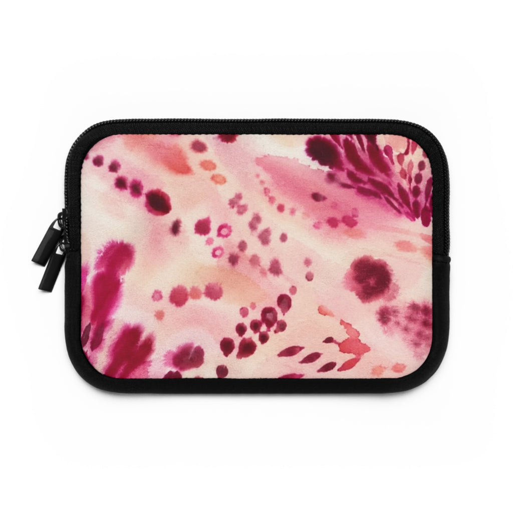 Pink Watercolor Laptop Sleeve